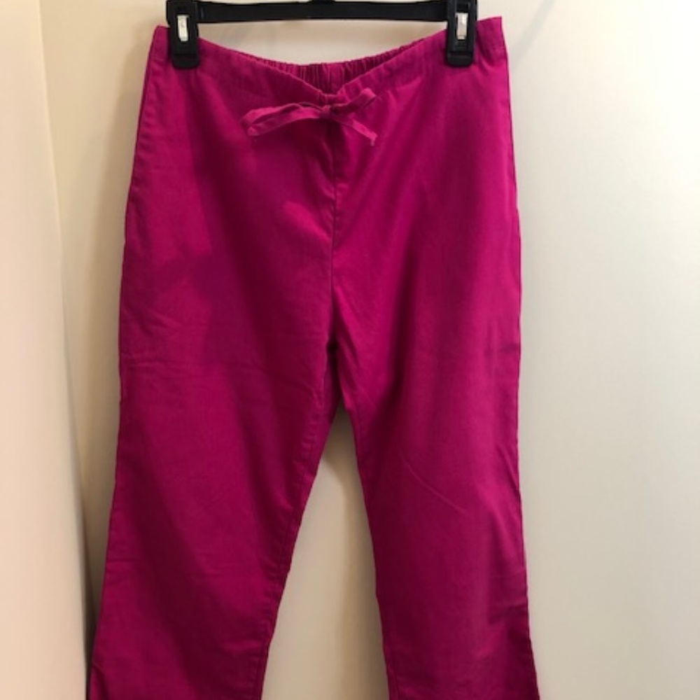 Cherokee Workwear scrub bottoms  **Bright Pink